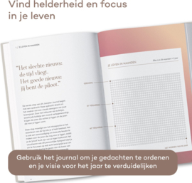 Jaarplan Journal / In 10 stappen een nog mooier jaar - Vertellis