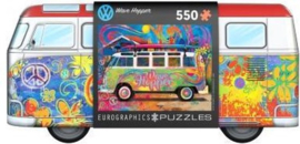 VW Wave Hopper Tin Box - 550 - puzzel in blik