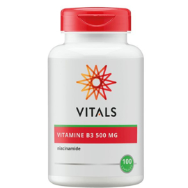 Vitamine B3 niacinamide 500 mg - 100 capsules