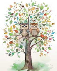 P005 Two Owls - BugArt