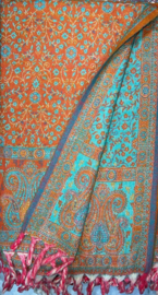Luxe Sjaal / Omslagdoek / Grand Foulard - Yak Wol (nr. 9)
