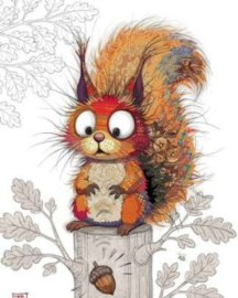 G058 Sarah Squirrel - BugArt