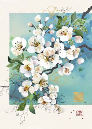 B058 White Blossom - BugArt