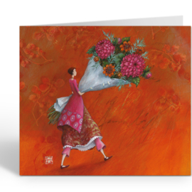 Dubbele wenskaart - Gaelle Boissonnard - QB23905 - FIN D'IT