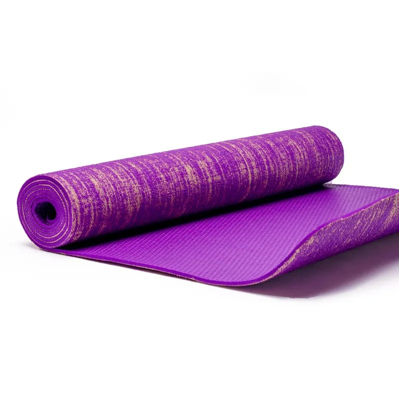 Yoga mat - Yogi & Yogini jute violet