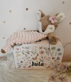 Little Dutch koffertje Fairy Garden met knuffeldoekje (met naam)