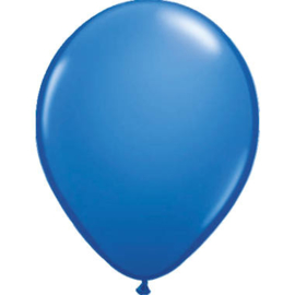 Ballonnen donker blauw parelmoer