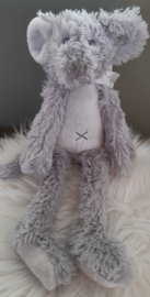 ''Happy Horse'' muis Mindy  no. 1 knuffel 30 cm grijs