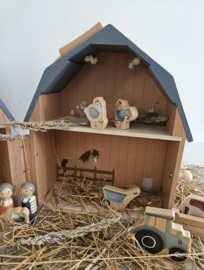 Little Dutch draagbare boerderij Little Farm poppenhuis met naam