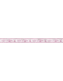 Babyshower banner olifant roze