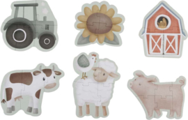 Little Dutch 6 in 1 vormenpuzzel ''Little Farm''