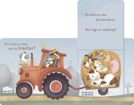 Little Dutch flapjesboek voertuigen (met naam)