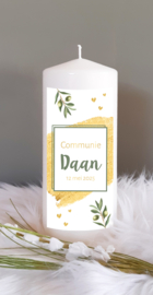 Communie kaars Olive