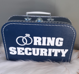 Ring Security koffertje - Koffertje Ring Beveiliger bruiloft