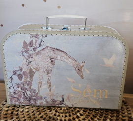 Koffertje met Geboortekaartje