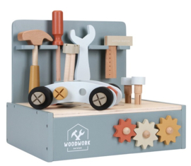 Little Dutch houten Mini Werkbank met naam