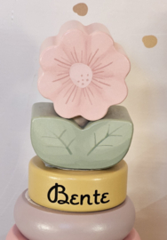 Little Dutch Tuimelstapelaar hout - Fairy Garden met naam