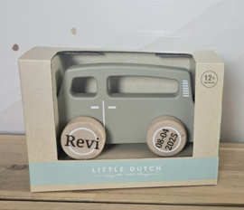 Little Dutch houten busje met naam