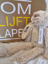 Kraft koffertje en Knuffel met naam van tv programma 'Chantal blijft slapen'