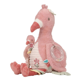 Little Dutch Safari Flamingo  cadeaupakket met naam