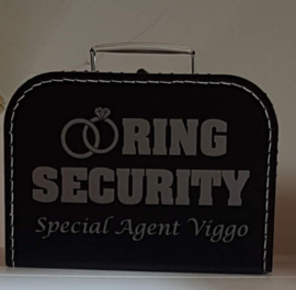 Ring Security koffertje - Koffertje Ring Beveiliger bruiloft