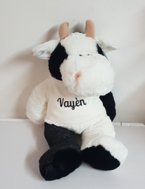 Knuffel koe met of zonder naam