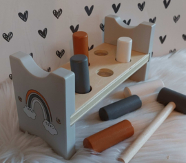 ''Tryco'' houten hamerbank (met naam)