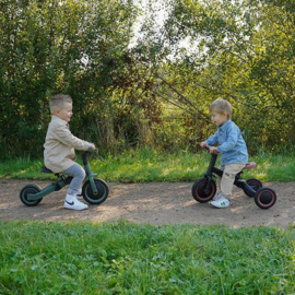 KAYA 4 in 1 driewieler met naam antraciet