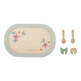 Little Dutch houten theeservies met naam