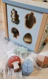 Little Dutch ''Forest Friends'' activiteitenkubus met naam