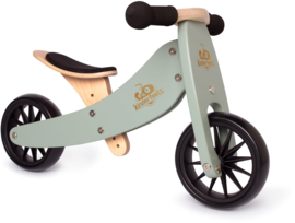 Kinderfeets 2-in-1 houten loopfiets & driewieler met naam - Sage