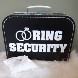 Koffertjes en shirts ringsecurity- ringbeveiliger