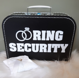 Ring Security koffertje - Koffertje Ring Beveiliger bruiloft