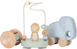 Little Dutch HOUTEN giftset Safari (met naam)