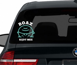 baby aan boord- autosticker jongen