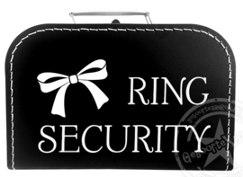 Ring Security koffertje  - Koffertje Ring Beveiliger bruiloft