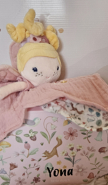 Little Dutch koffertje met knuffeldoekje Fairy MILA (met naam)