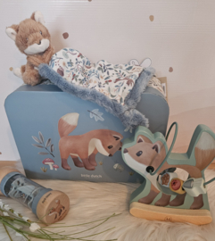 Little Dutch extra groot gevuld koffertje  B Forest Friends  (met naam)