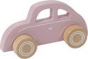 Little Dutch houten auto roze met naam