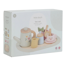 Little Dutch houten theeservies met naam