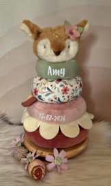 Little Dutch Fairy Garden zachte tuimelstapelaar Hertje met naam