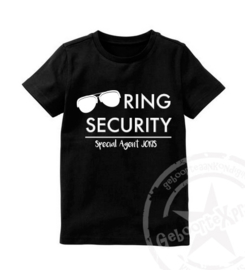 Ring Security T-Shirt met naam