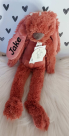 ''Happy Horse'' tiny konijn Richie knuffel met NAAM roest