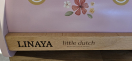 Little Dutch loopwagen roze met naam