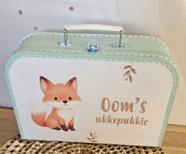 Koffertje met naam Olijk Vosje