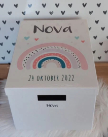 Bewaardoos met Regenboog