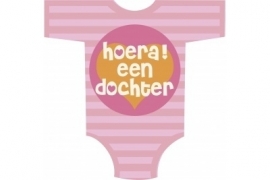 huldebord/ deurbord geboorte meisje `trendy baby girl`