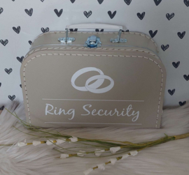 Ring Security koffertje - Koffertje Ring Beveiliger bruiloft