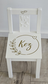 Stoeltje met naam Circle of Love