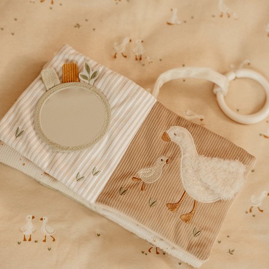 Little Dutch buggyboekje 'New born Naturals''  met naam